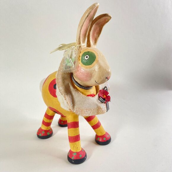 Rabbit Imagine Magic Figurine Sylvestri Handcrafted Bunny Figure Decoration Cute - Picture 1 of 9